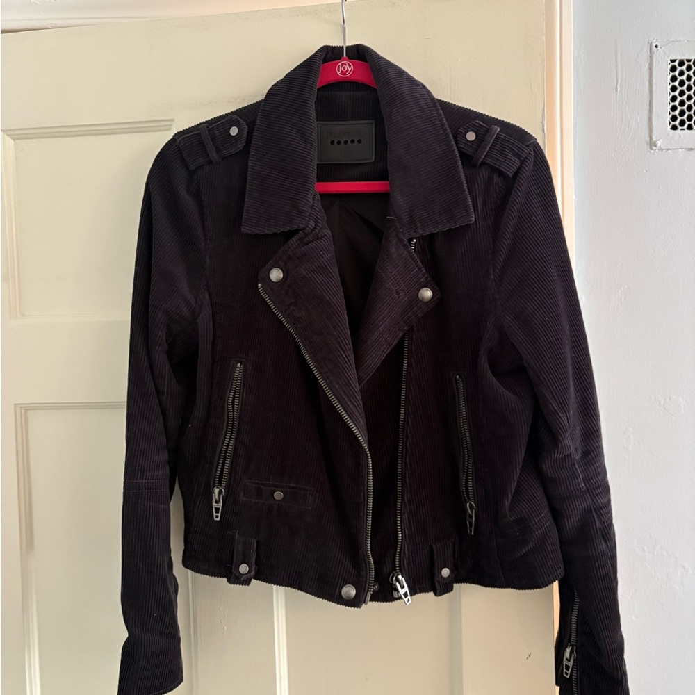 Blank NYC Dark Navy Courdory Jacket